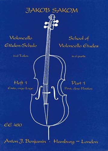 Violoncello-Etüden-Schule: Erste, enge Lage. Heft 1. Violoncello.