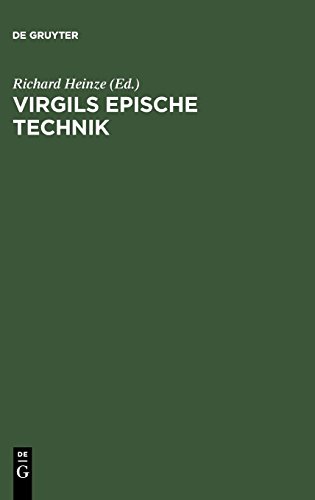 Virgils epische Technik von De Gruyter