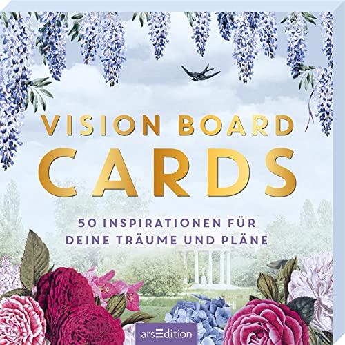 Vision Board Cards: 50 Inspirationen für deine Träume und Pläne | Inspirierende Karten im Stil des Regency-Trends von arsEdition