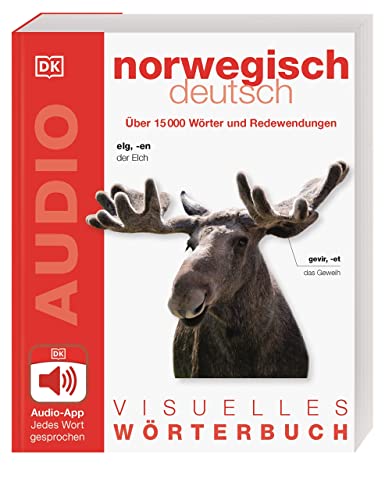 Visuelles Wörterbuch Norwegisch Deutsch: Mit Audio-App - jedes Wort gesprochen