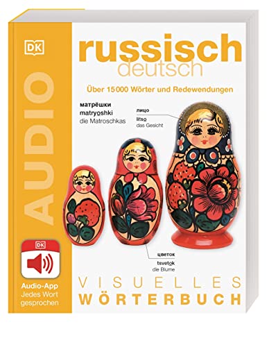 Visuelles Wörterbuch Russisch Deutsch: Mit Audio-App - Jedes Wort gesprochen