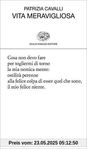 Vita meravigliosa