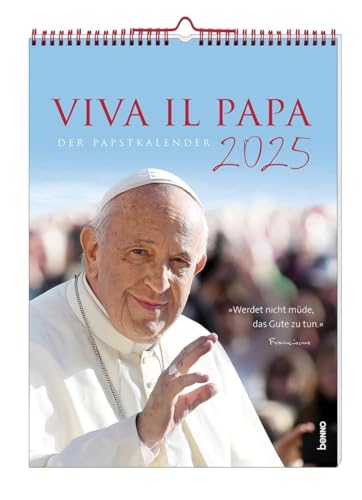 Viva il Papa 2025: Der Papstkalender von St. Benno