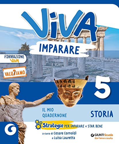 Viva imparare. Antropologico. Con Storia, Geografia. Per la 5ª classe elementare. Con e-book. Con espansione online (Vol. 2) von Giunti Scuola
