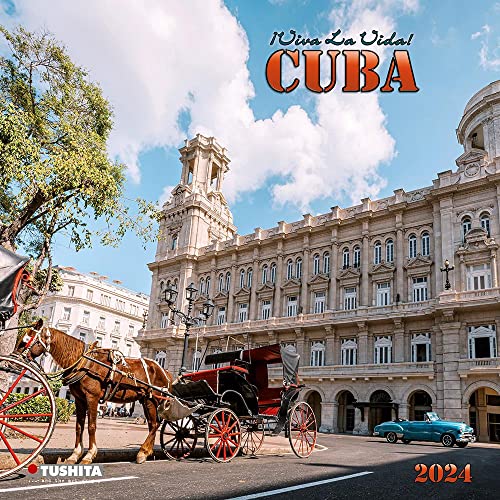 Viva la viva! Cuba 2024: Kalender 2024 (Wonderful World) von Tushita PaperArt
