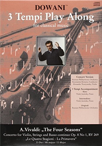 Vivaldi - Concerto for Violin, Strings and Basso Continuo Op. 8 No 1, RV 297 Spring (3 Tempi Play Along for Classical Music)