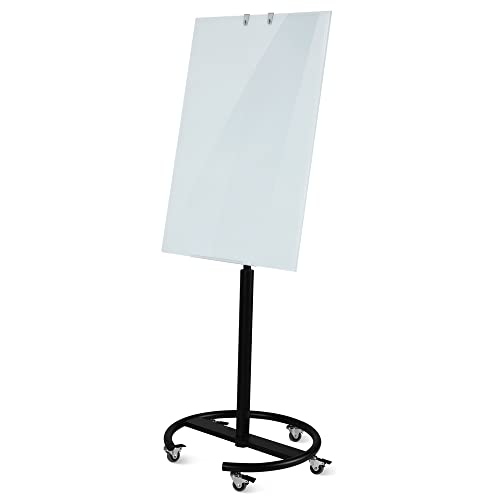Vivol Design Glas Flipchart auf Rollen 60 x 90 cm - Magnetisch, rollbar & höhenverstellbar Vivol Design Glas Flipchart auf Rollen 60 x 90 cm - Magnetisch, rollbar & höhenverstellbar