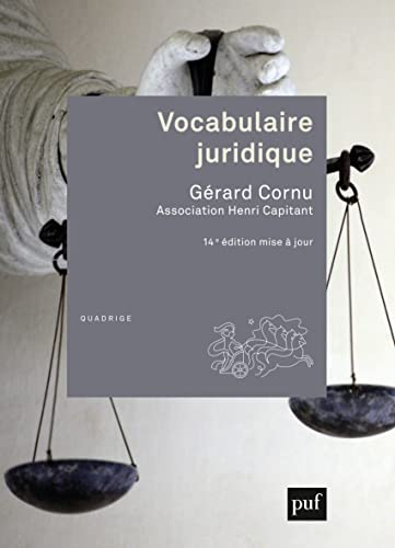 Vocabulaire juridique: Association Henri Capitant von PUF