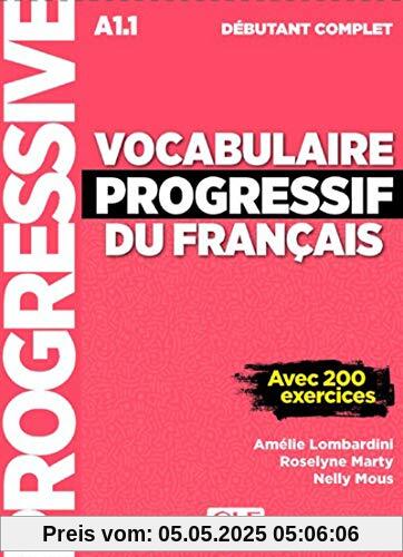 Vocabulaire progressif du Francais niveau debutant complet A1.1 Ksiazka