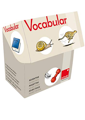 Vocabular: Adjektive (Vocabular Wortschatz-Bilder) von Schubi