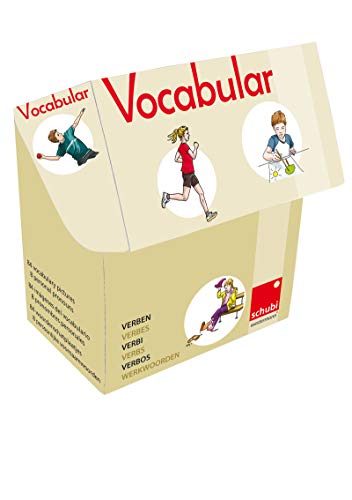 Vocabular: Verben (Vocabular Wortschatz-Bilder) von SCHUBI Lernmedien