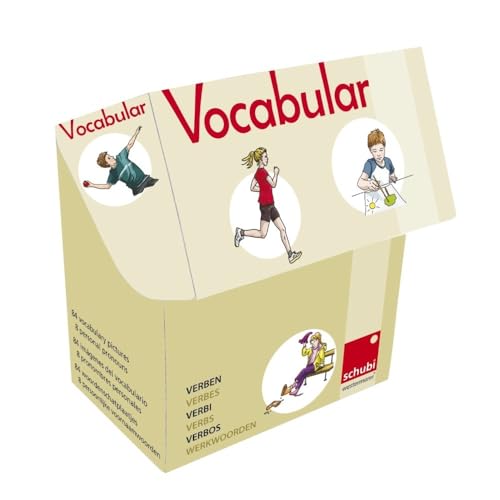 Vocabular: Verben (Vocabular Wortschatz-Bilder) von SCHUBI Lernmedien