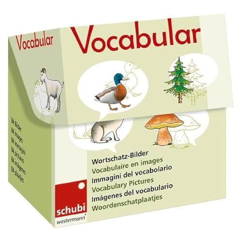 Vocabular: Wortschatzbilder Tiere, Pflanzen, Natur von SCHUBI Lernmedien