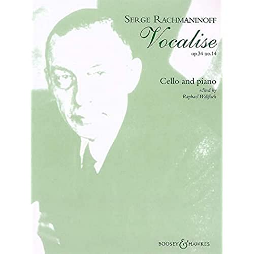 Vocalise: op. 34/14. Violoncello und Klavier.
