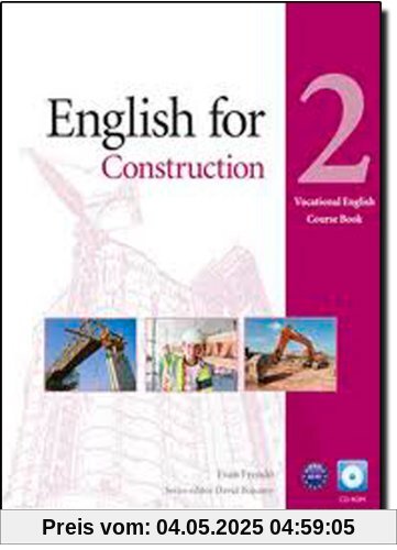 Vocational English Level 2 English for Construction (with CD-ROM incl. Class Audio) (Vocational English Series)