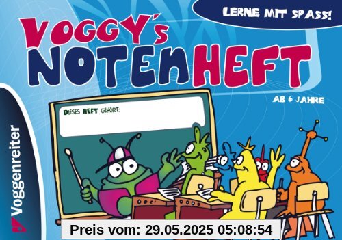 Voggy's Notenheft (Blanko-Notenheft)