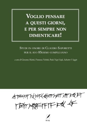 Voglio pensare a questi giorni, e per sempre non dimenticare!