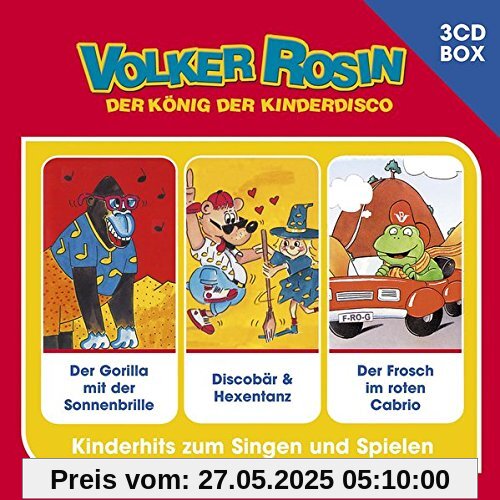 Volker Rosin - 3-CD Liederbox Vol. 3 Volker Rosin - 3-CD Liederbox Vol. 3