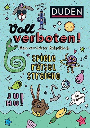 Voll verboten! Mein verrückter Rätselblock 1 - Ab 8 Jahren: Rätseln, Knobeln, Spaß haben von Bibliograph. Instit. GmbH