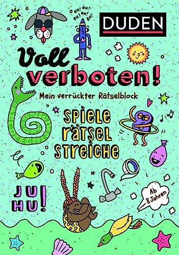 Voll verboten! Mein verrückter Rätselblock 1 - Ab 8 Jahren: Rätseln, Knobeln, Spaß haben von Bibliograph. Instit. GmbH