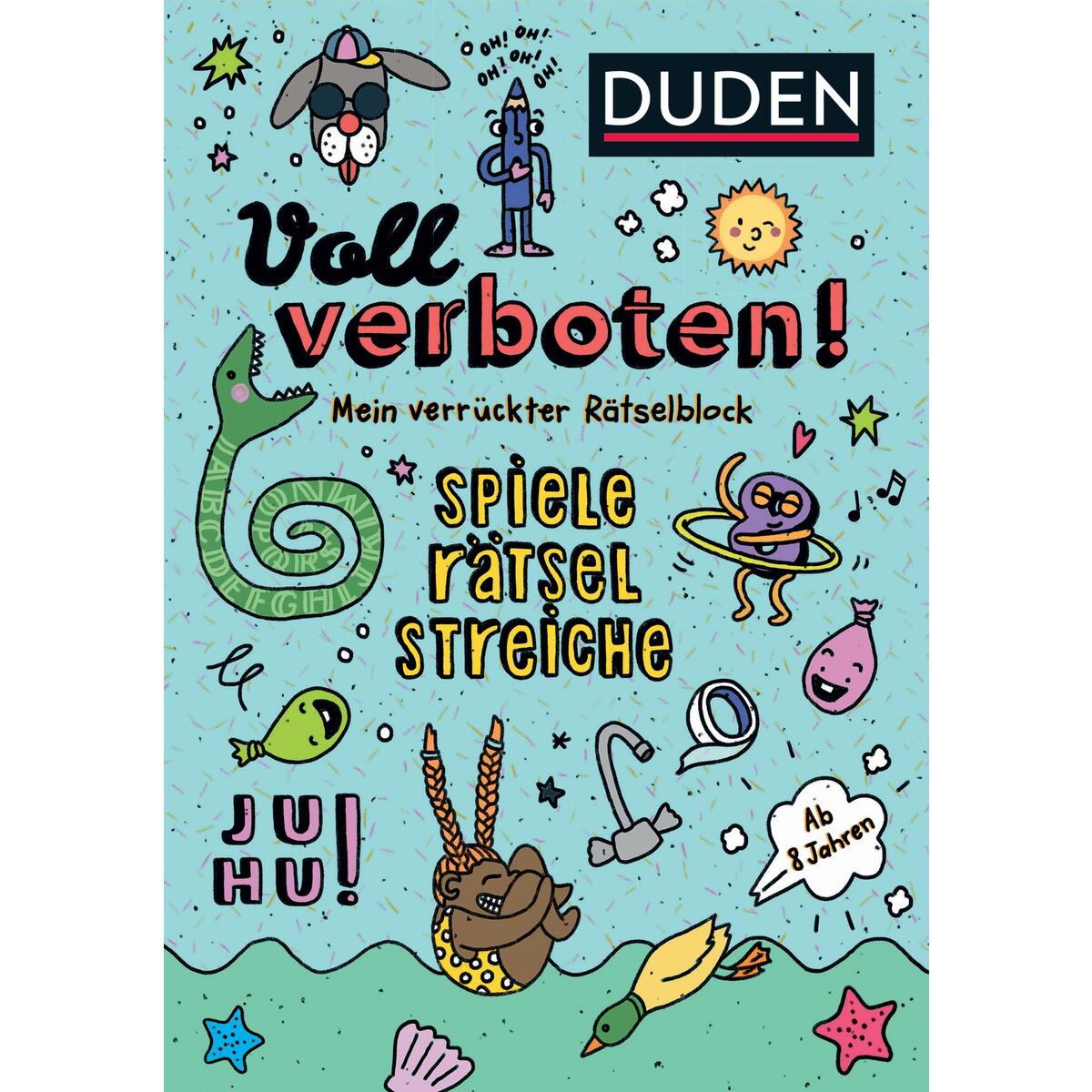 Voll verboten! Mein verrückter Rätselblock 1 - Ab 8 Jahren Voll verboten! Mein verrückter Rätselblock 1 - Ab 8 Jahren von Bibliograph. Instit. GmbH