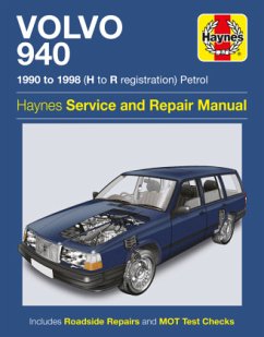 Volvo 940 Petrol (90 - 98) Haynes Repair Manual von Haynes Group Ltd