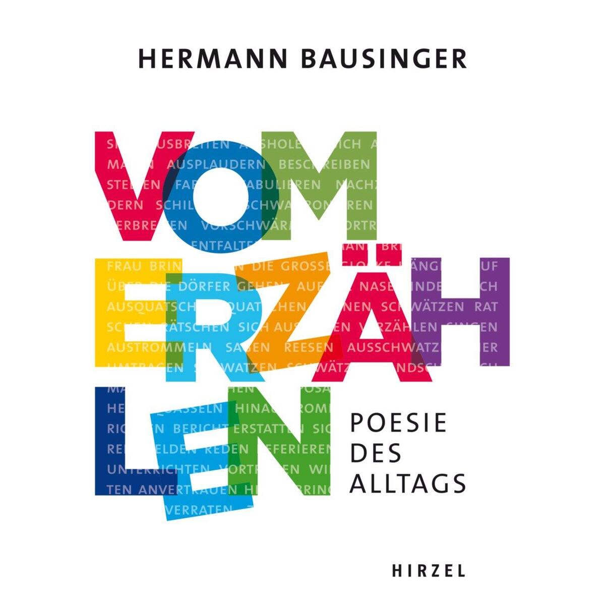 Vom Erzählen von Hirzel S. Verlag