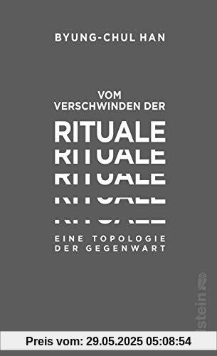 Vom Verschwinden der Rituale: Eine Topologie der Gegenwart