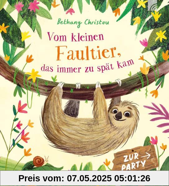 Vom kleinen Faultier, das immer zu spät kam