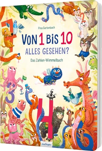 Von 1 bis 10 – alles gesehen?: Das Zahlen-Wimmelbuch | Such- und Entdeckerbuch ab 3