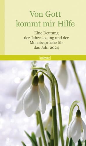 Von Gott kommt mir Hilfe 2024: Eine Deutung der Jahreslosung und der Monatssprüche für das Jahr 2024 (Vonn Gott kommt mir Hilfe)