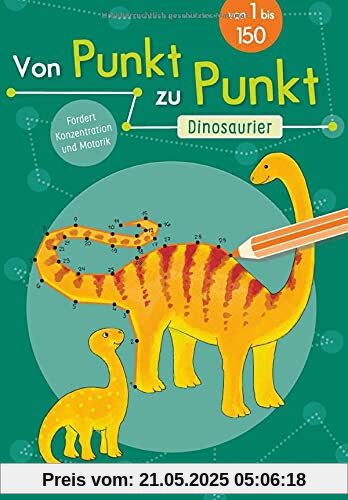 Von Punkt zu Punkt. Dinosaurier: Von 1 bis 150