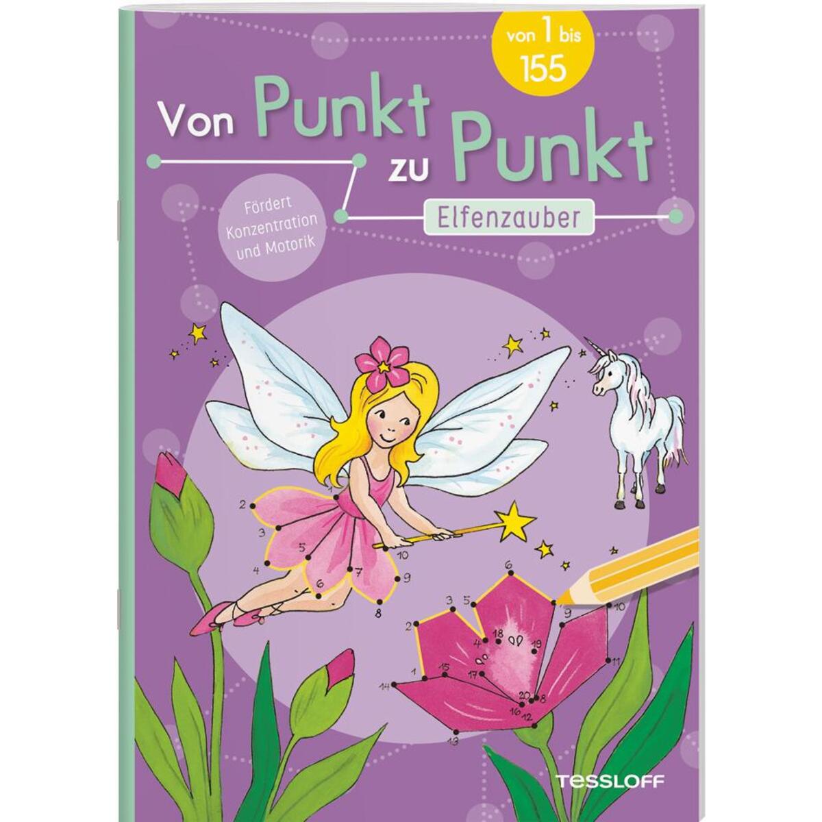 Von Punkt zu Punkt. Elfenzauber von Tessloff Verlag