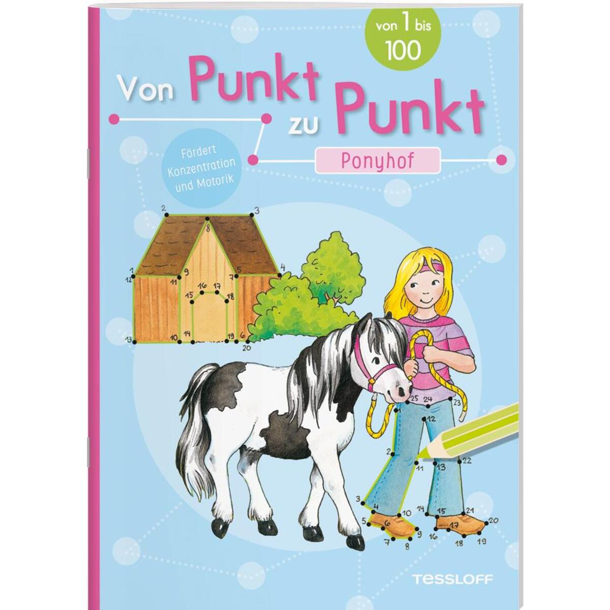 Von Punkt zu Punkt. Ponyhof von Tessloff Verlag
