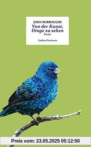 Von der Kunst, Dinge zu sehen: Essays (Limbus Preziosen)