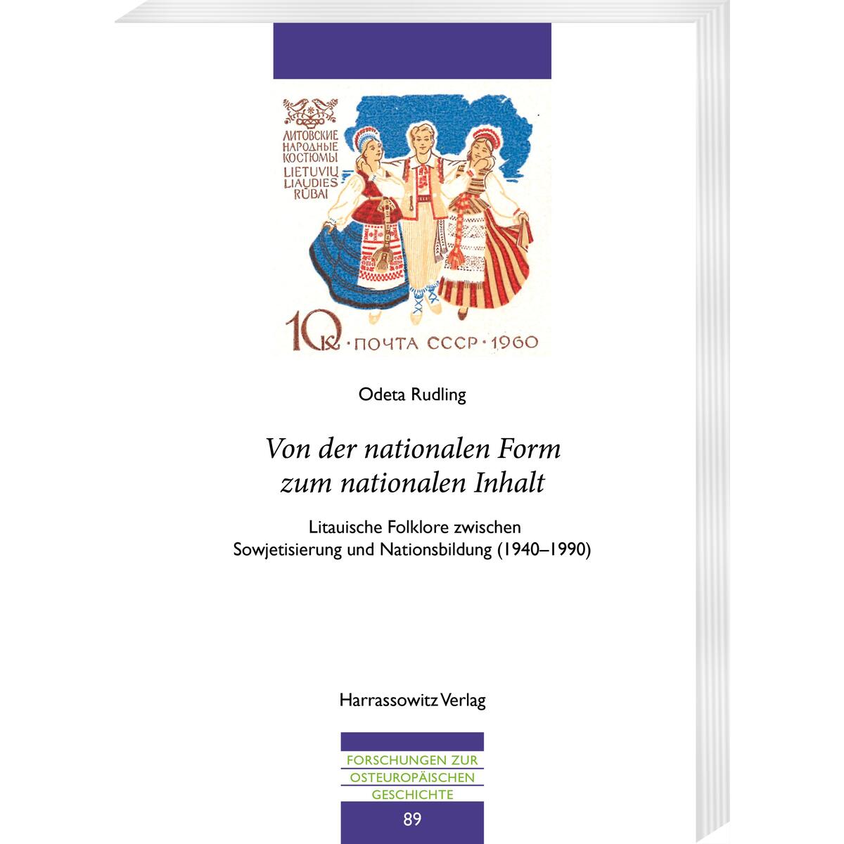 Von der nationalen Form zum nationalen Inhalt von Harrassowitz Verlag
