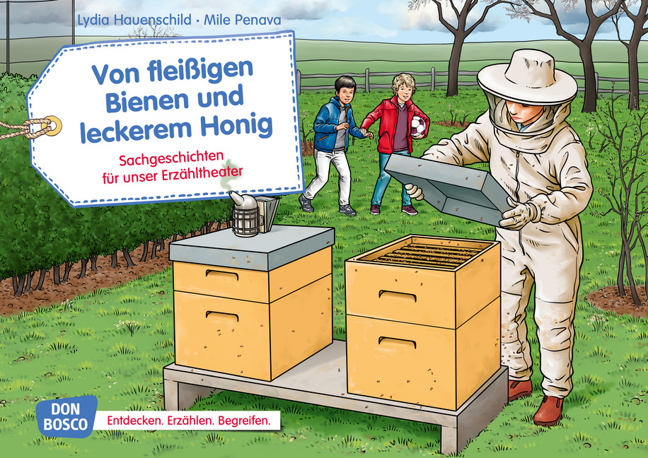 Von fleißigen Bienen und leckerem Honig. Kamishibai Bildkartenset von Don Bosco Medien