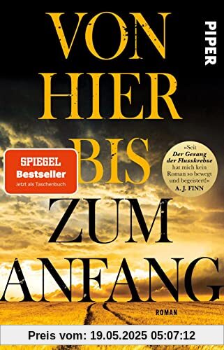 Von hier bis zum Anfang: Roman | Der bewegende SPIEGEL-Bestseller jetzt im Taschenbuch