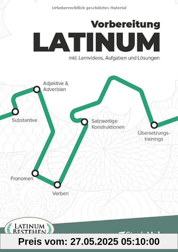 Vorbereitung für das Latinum: inklusive Lernvideos und Übersetzungstrainings