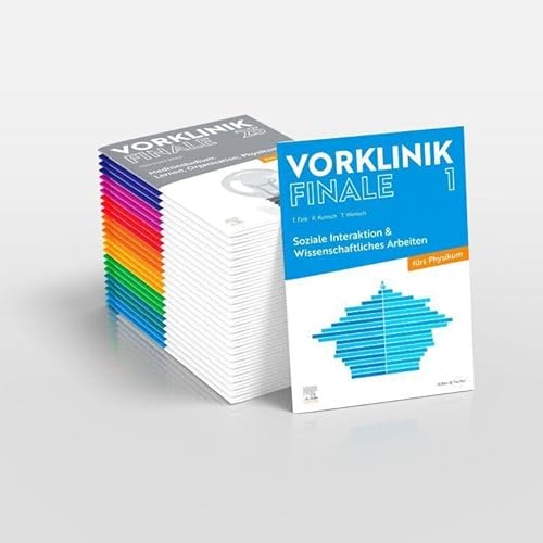 Vorklinik Finale Paket mit allen 25 Bänden - fürs Physikum von Urban & Fischer Verlag/Elsevier GmbH
