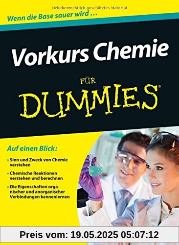 Vorkurs Chemie für Dummies