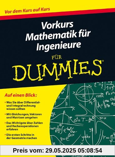 Vorkurs Mathematik für Ingenieure für Dummies (Fur Dummies)