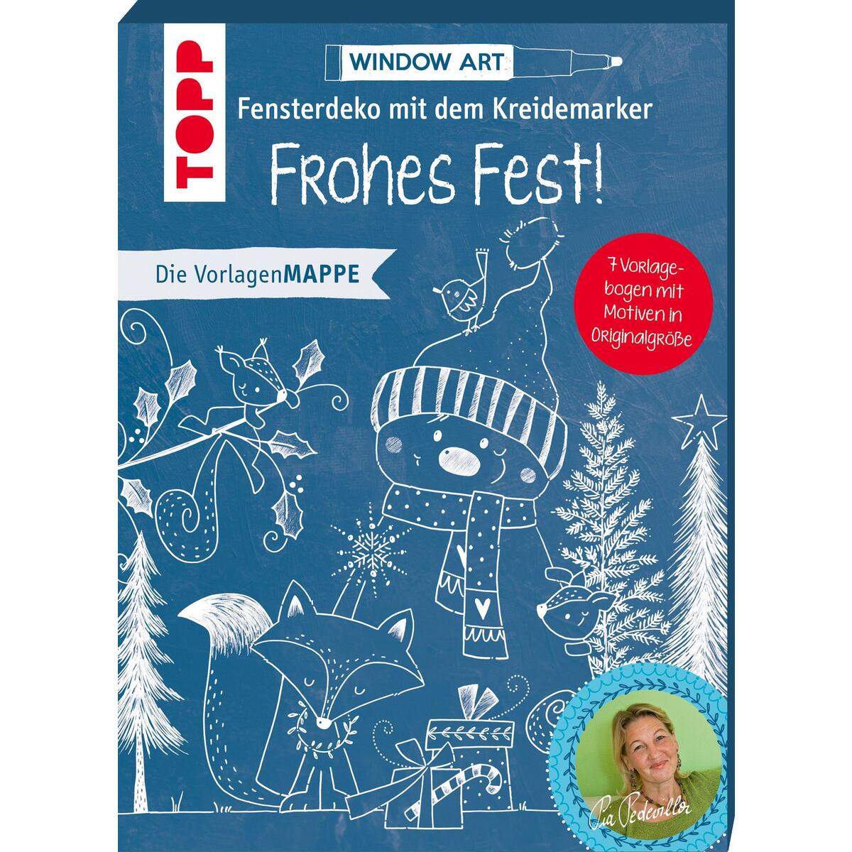 Vorlagenmappe Fensterdeko mit dem Kreidemarker - Frohes Fest! Vorlagenmappe Fensterdeko mit dem Kreidemarker - Frohes Fest! von Frech Verlag GmbH