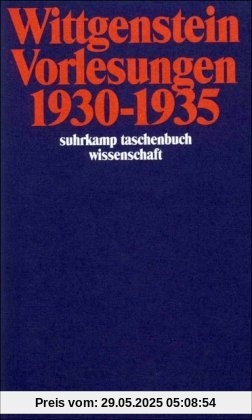 Vorlesungen 1930-1935: Cambridge 1930-1932 (suhrkamp taschenbuch wissenschaft)