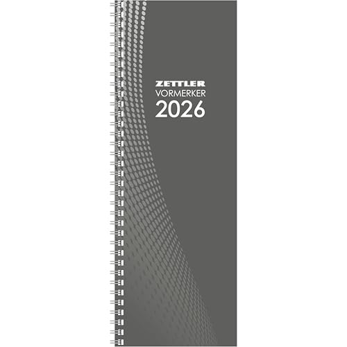 Vormerkbuch 2026 - 1W/1S - 10,5x29,7 - Drahtkammbindung - Büro-Kalender - 718-0000 Vormerkbuch 2026 - 1W/1S - 10,5x29,7 - Drahtkammbindung - Büro-Kalender - 718-0000 von ZETTLER Kalender