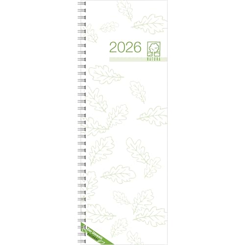 Vormerkbuch Recycling 2026 - Bürokalender 10,5x29,7 cm - 1 Woche auf 1 Seite - mit Drahtkammbindung - aus Recyclingpapier - Tischkalender - 718-0700 Vormerkbuch Recycling 2026 - Bürokalender 10,5x29,7 cm - 1 Woche auf 1 Seite - mit Drahtkammbindung - aus Recyclingpapier - Tischkalender - 718-0700 von ZETTLER Kalender