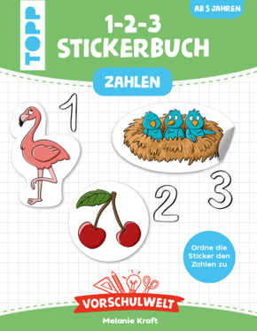 Vorschulwelt - Das 1-2-3-Stickerbuch