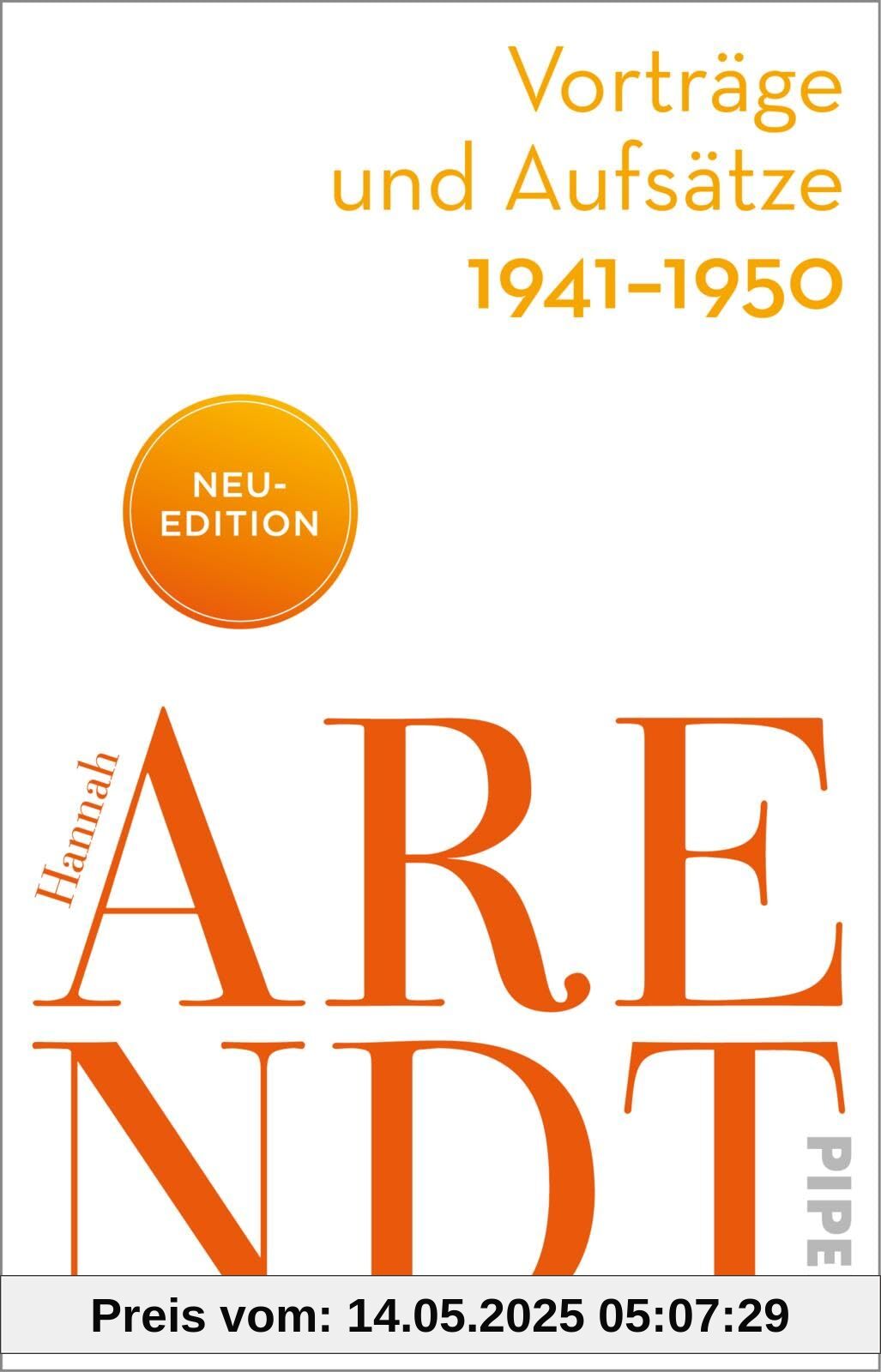 Vorträge und Aufsätze 1941-1950