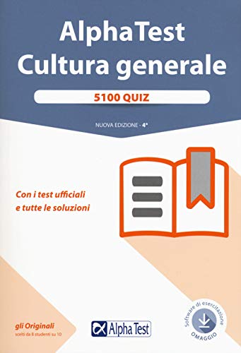 Vottari Giuseppe, Drago Massimo - Alpha Test. Cultura Generale. 5000 Quiz (1 BOOKS)