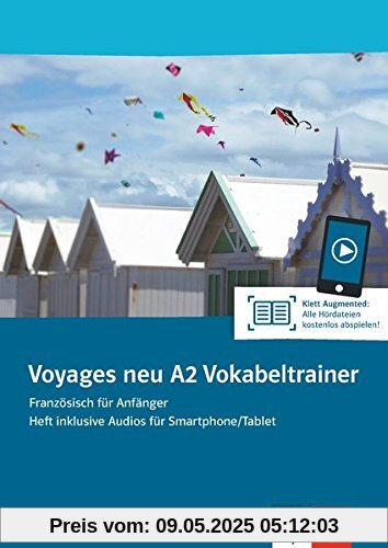 Voyages neu A2 Vokabeltrainer: Heft inklusive Audios für Smartphone/Tablet